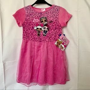 Girl’s Flame Resistant Dress Sleepwear